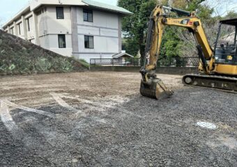 I様敷地内空き家解体工事及び土工事