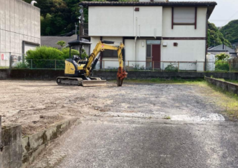 N様邸A棟・B棟借家解体工事